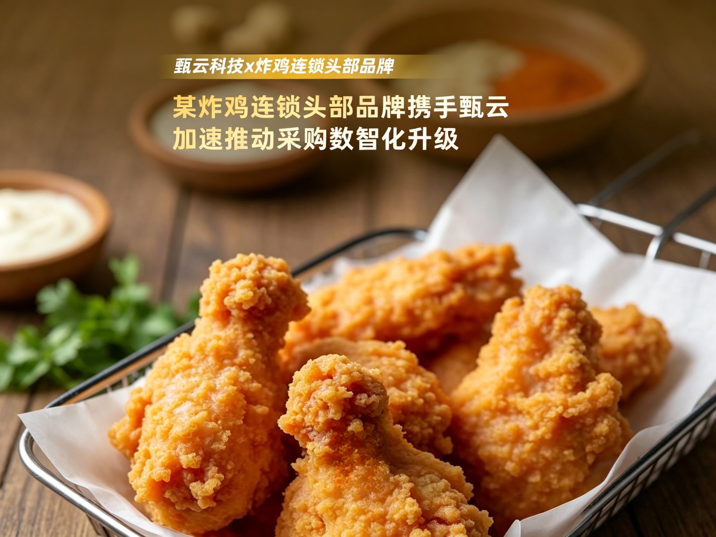 某炸鸡连锁头部品牌携手甄云，加速推动采购数智化升级