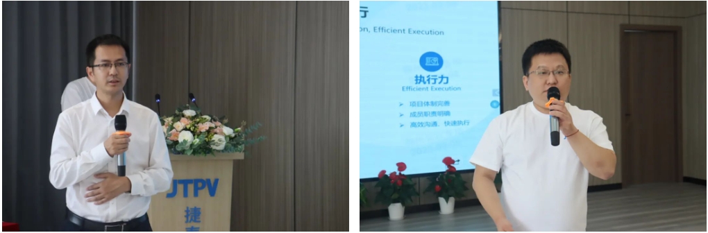 图左：捷泰科技副总经理  魏兆旺；图右：甄云科技董事长  王佩